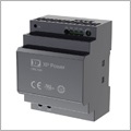 Compact, low-cost 30/60/100W DIN-Rail AC-DC power supplies for industrial applications