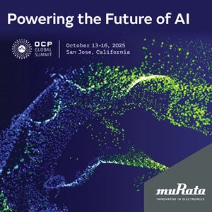 Murata to Showcase AI and Open Compute Innovations at OCP Global Summit 2025